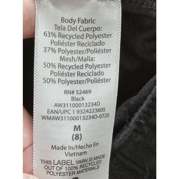 Athletic Works Girls M 8 Activewear Pants Black Pockets - Picture 7 of 8